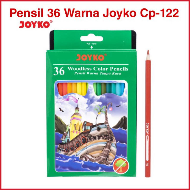 

Terlaris PENSIL 36 WARNA JOYKO CP-122 35