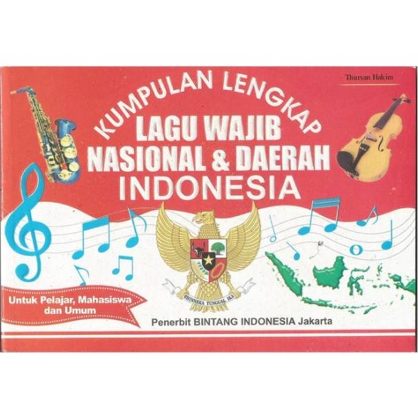 

Ready Stock Buku Kumpulan Lengkap Lagu Wajib Nasional Dan Daerah Indonesia ➔➝✺❇