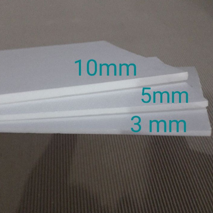 

Baru Polyfoam 5mm uk 25cm x 50cm Diskon Promo