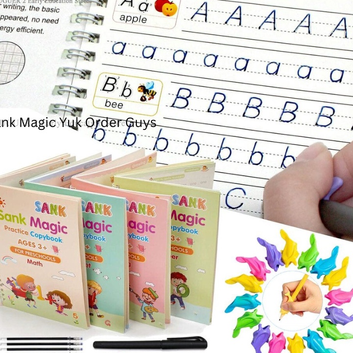 

Laris Sank Magic Practice 1 Set Isi 4 Buku + Pulpen/Set Buku Ajaib