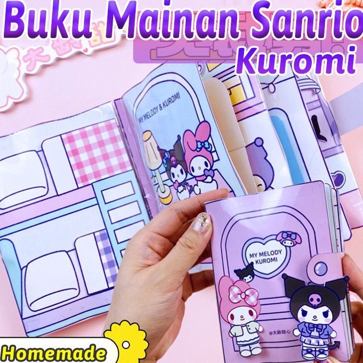 

Diskon Buku Quite Book Melody Kuromi Sanrio DIY Mainan Edukasi Anak Busy Book BUKU DIY KREATIVITAS ANAK MOTIF SANRIO Big Sale