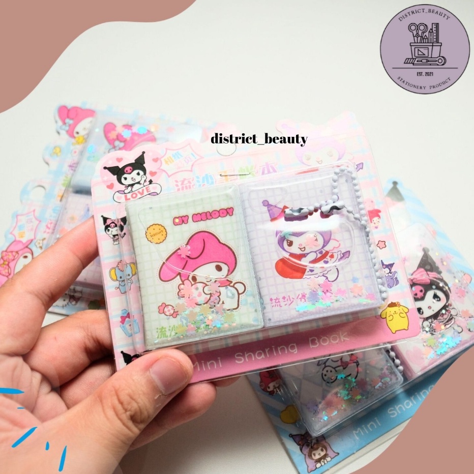 

Pasti Murah NOTEBOOK MINI SANRIO GLITTER 2 IN 1 NOTEBOOK SMALL CUTE KUROMI buku stiker mini XM-8 Terlaris