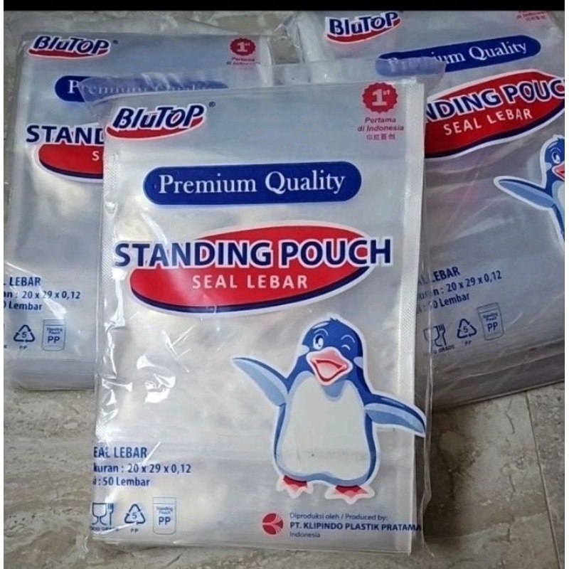 Standing pouch 20x29