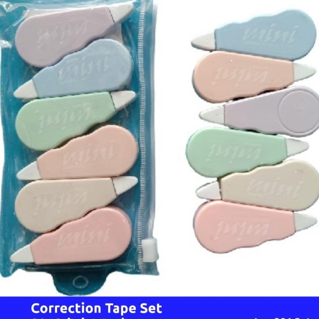 

Super Promo Correction Tape 8048 Pastel (Isi 6 Pcs) ➧➣✩✸
