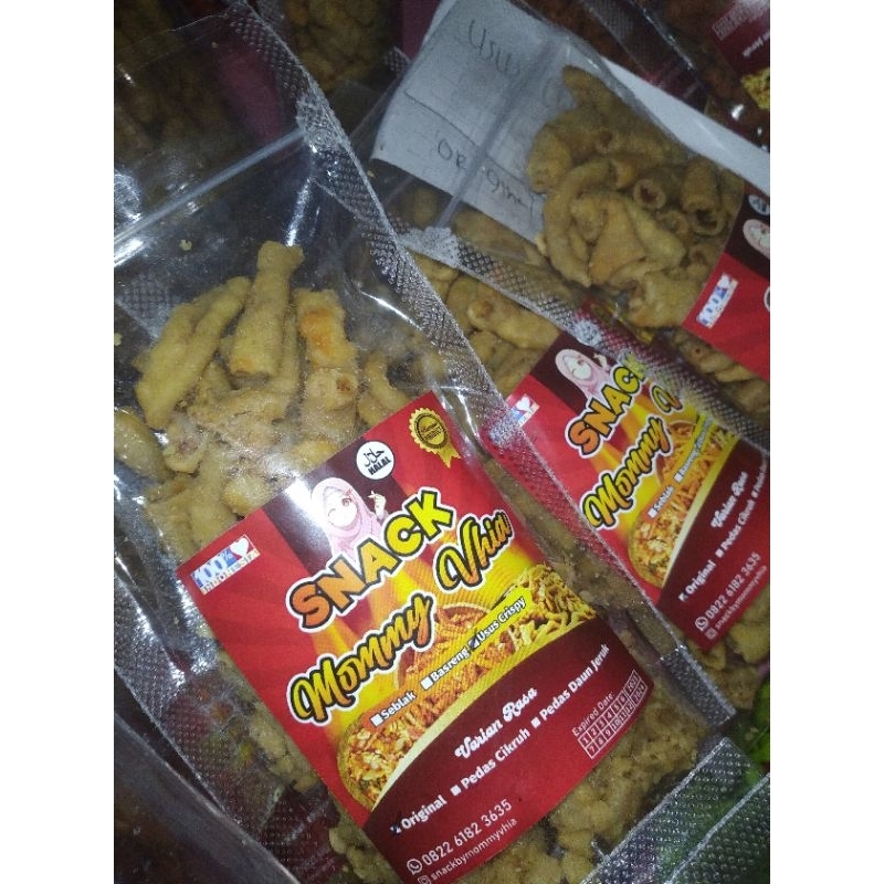 

usus crispy, basreng,seblak