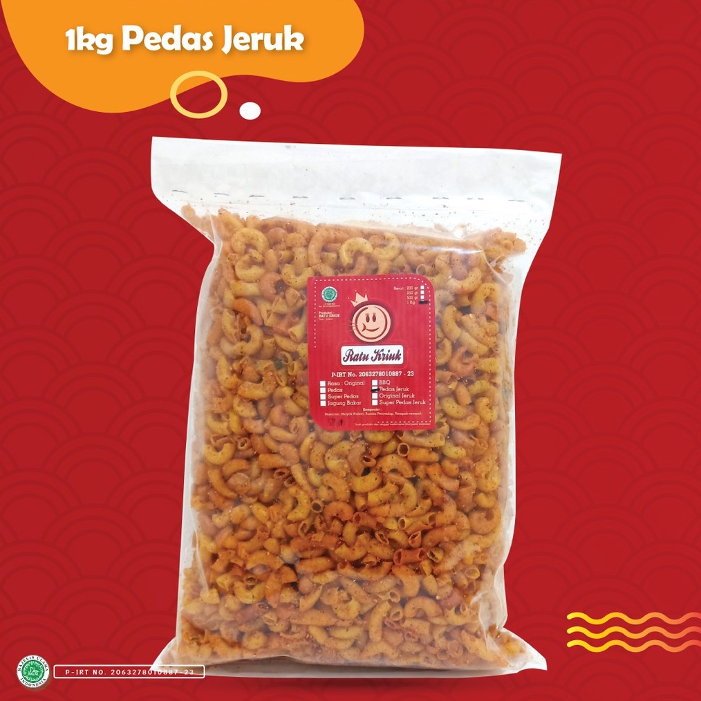 

STAR BRANDS (TERMURAH) 1KG MAKARONI KHAS TASIKMALAYA BY RATU KRIUK serbuuu !