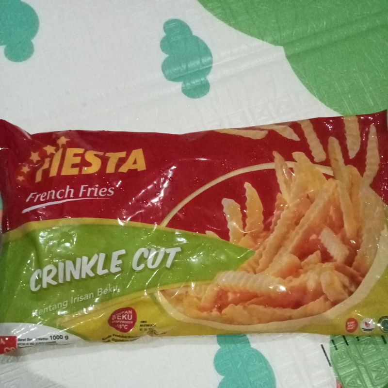 

fiesta kentang cringkle cut 1kg