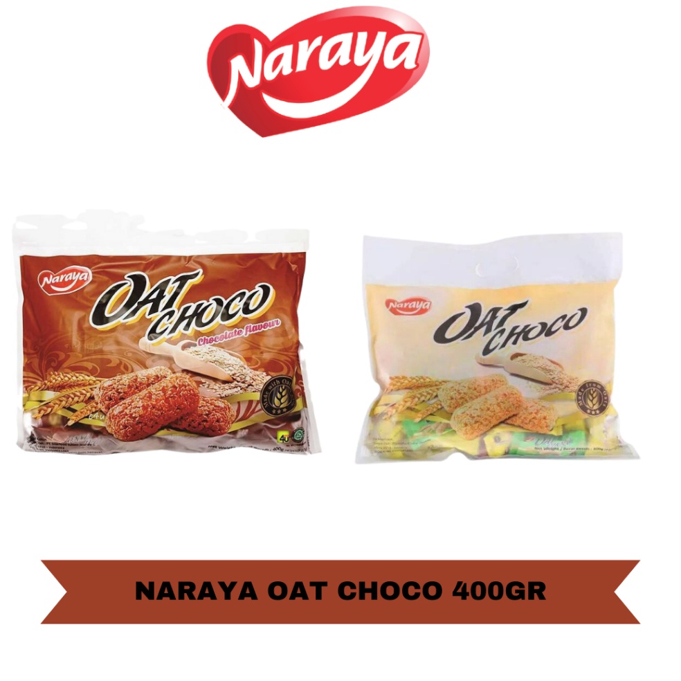 

47 Naraya Oat Choco 400GR Chocolate Original Isi 40pcs Ready Stock )人