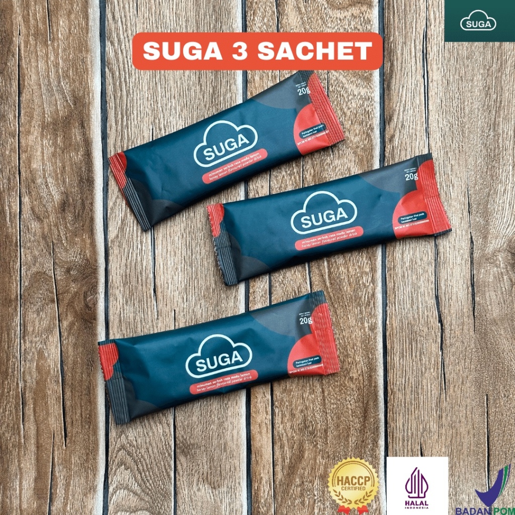 [3] SUGA HERBAL Ginseng Korea Royal Jelly Madu Herbal Stamina Pria STAMINA PRIA 3 SACHET!