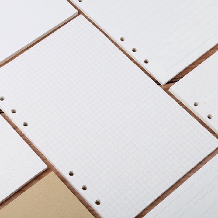 

Best Terlaris ISI BINDER 6 RING A6 A5 BINDER PAPER 45 LEMBAR LOOSE LEAF Terlaris