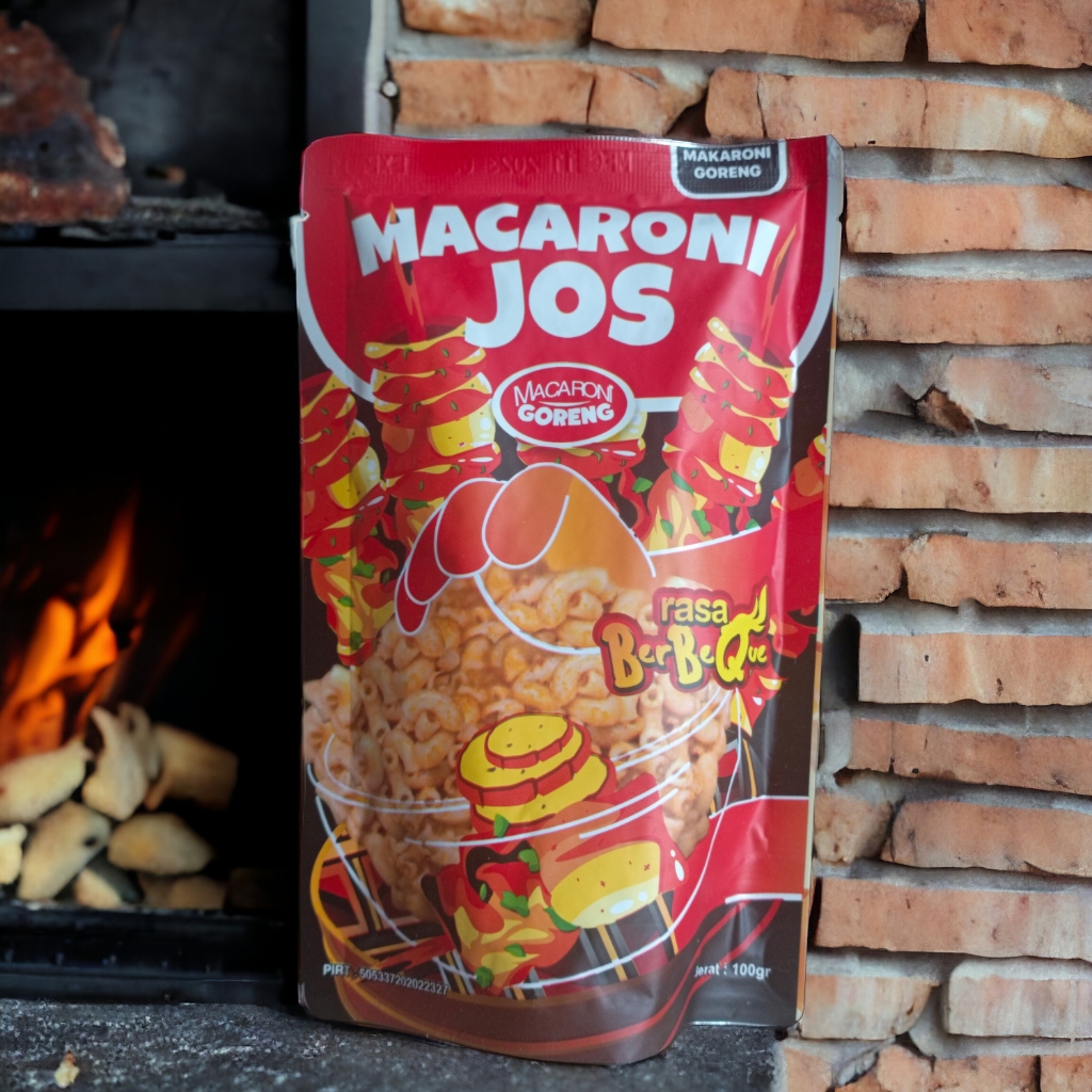 

(TERMURAH) 100GR MAKARONI RASA BBQ BY MACARONIJOS