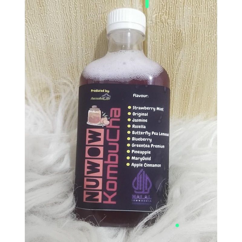 

Kombucha Halal 350 Nuwow Kombucha Rosella
