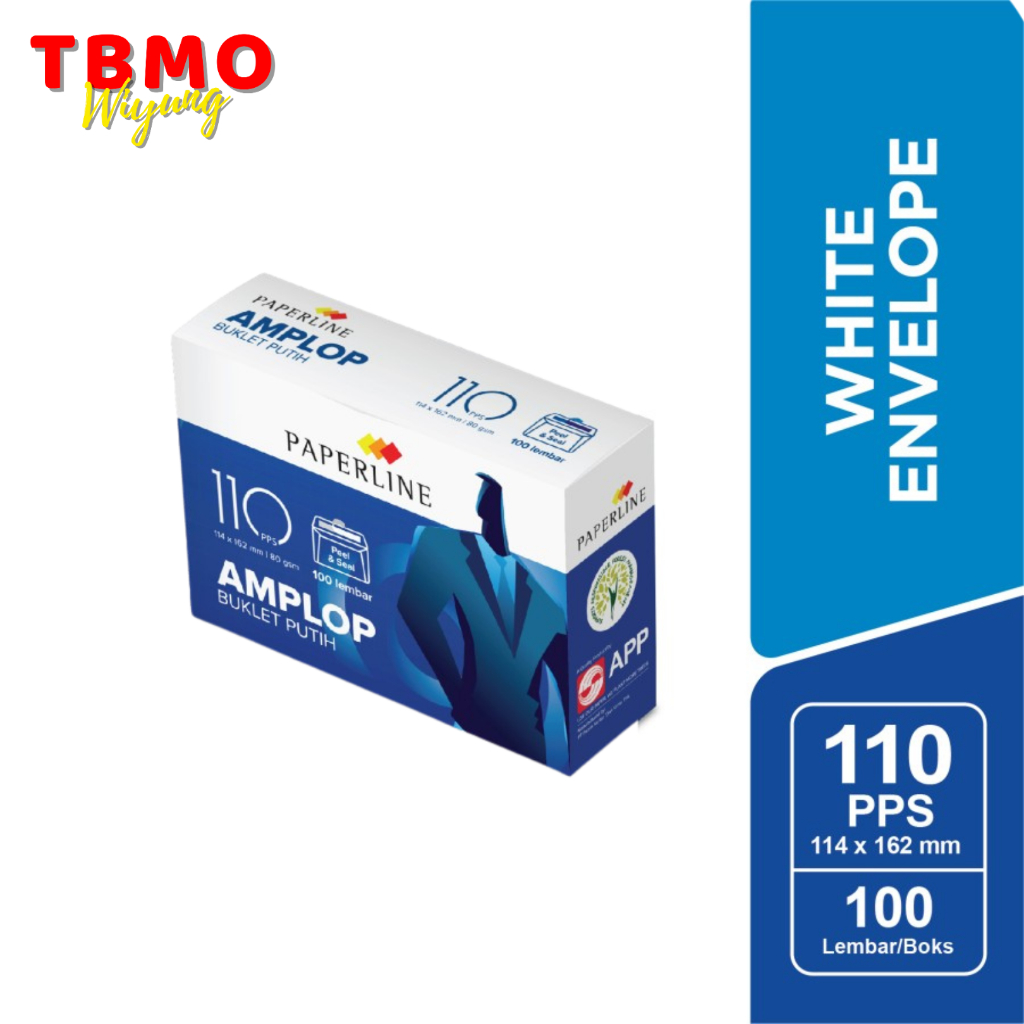 

TBMO Amplop Paperline 110 Polos PPS