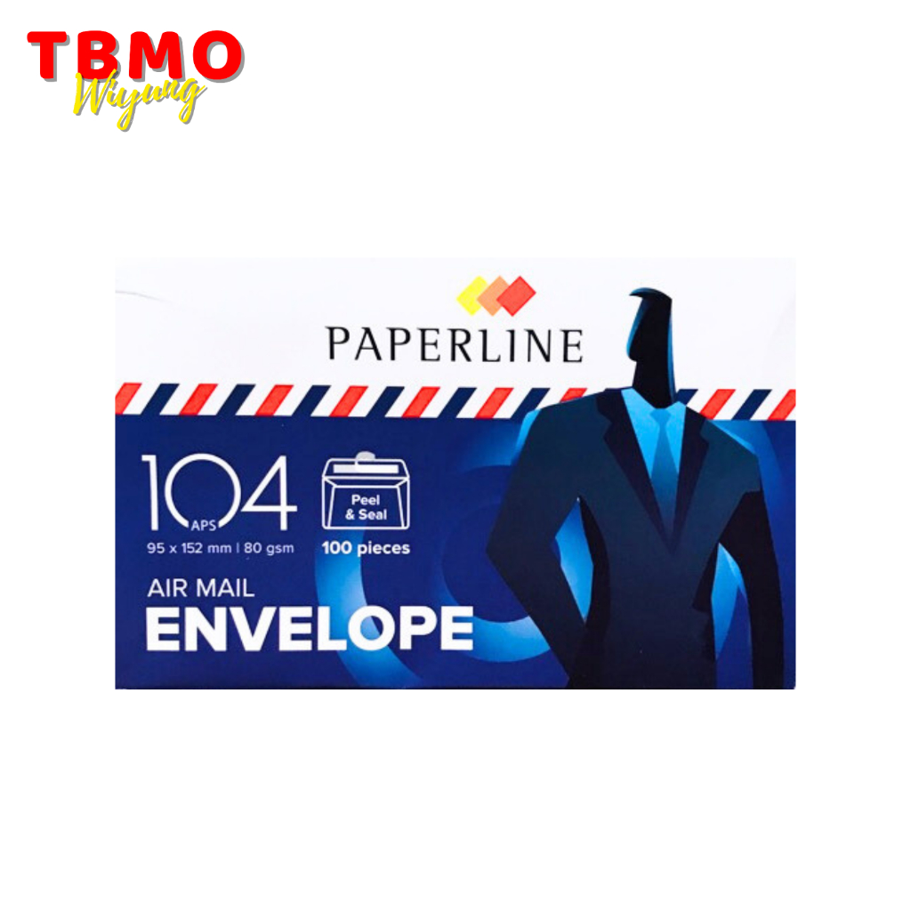 

TBMO Amplop Paperline 104 Airmail / Pos Udara APS