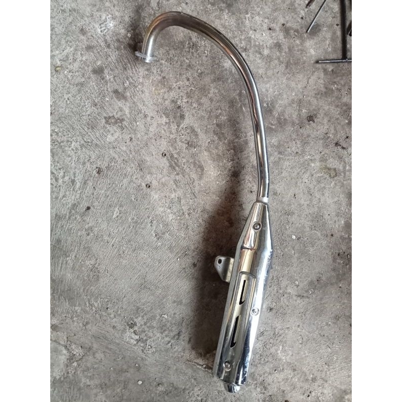 kenalpot knalpot kenalpot standar Suzuki thunder 125 new pnp thunder 125 old