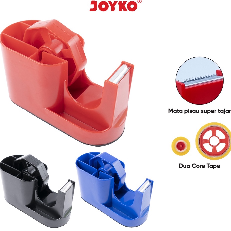 

Stock Banyak Tape Cutter Tape Dispenser Pemotong Pita Perekat Joyko TD-09N