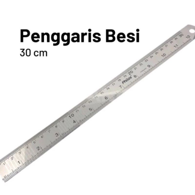 

PENGGARIS BESI 30 CM