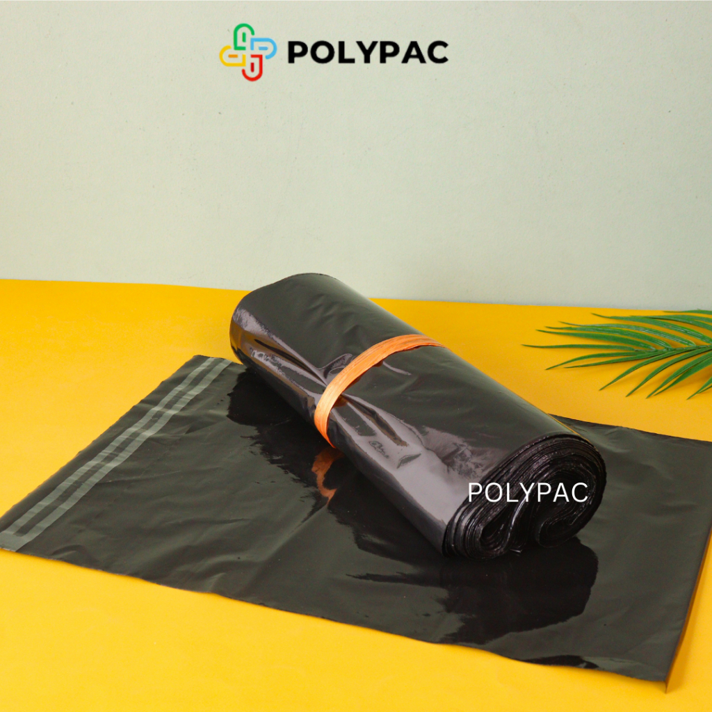 

IK6 Polymailer HITAM GLOSSY [30x50] isi 100 pc - Polymailer Hitam Premium