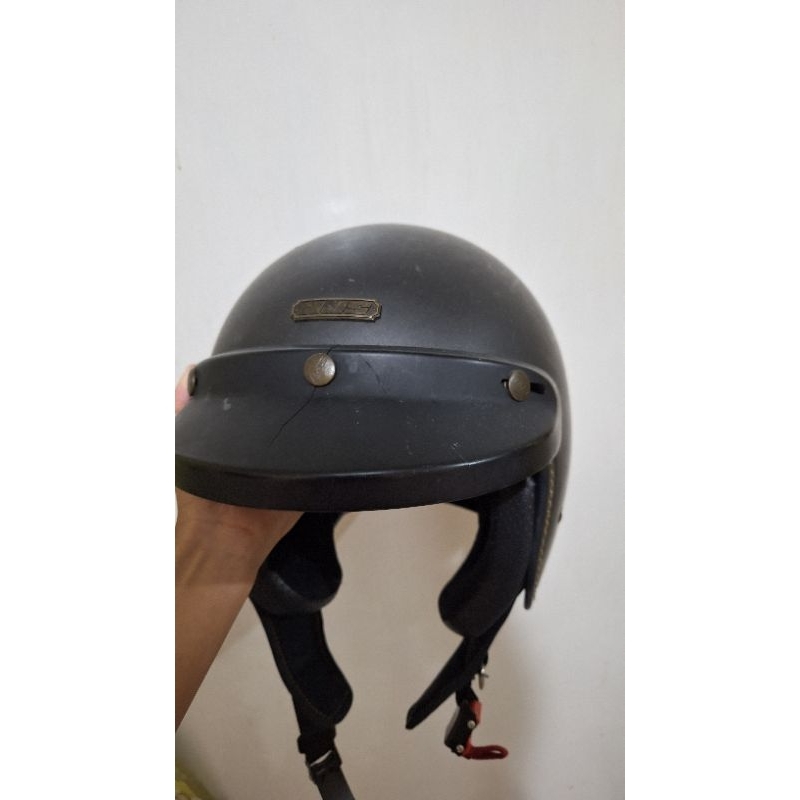 Helm NJS NR 80S + Sepatu Thanksinsomnia