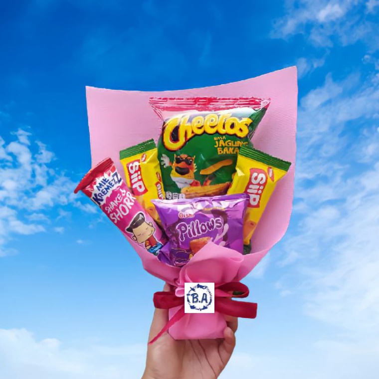 

MODEL VL614 BUKET SNACK MINI LUCU MURCE ULANG TAHUN/WISUDA/BINGKISAN/HADIAH TEMEN/ ANNIVERSARY