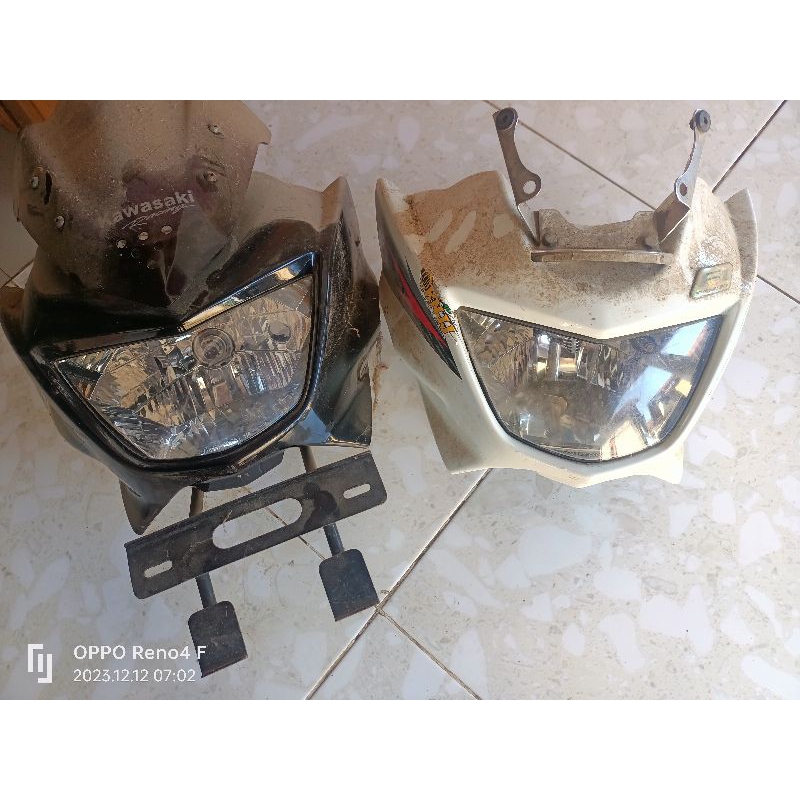 reflektor ninja R original bening copotan