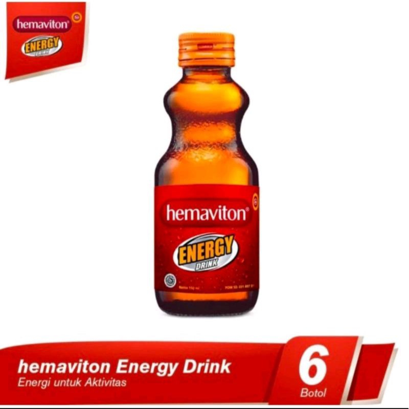 

HEMAVITON ENERGI DRINK 150ml || Hemaviton botol harga per 6 botol