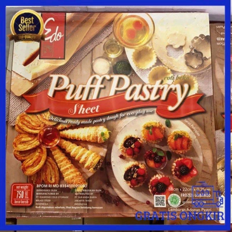 

Puff Pastry 750g dan 375g