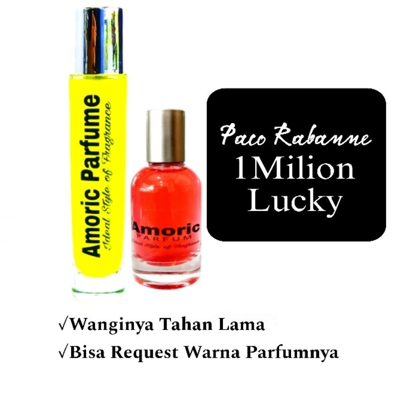Parfum Pria Amoric Parfume - Lucky Men [Pacorabane_1Million Lucky]