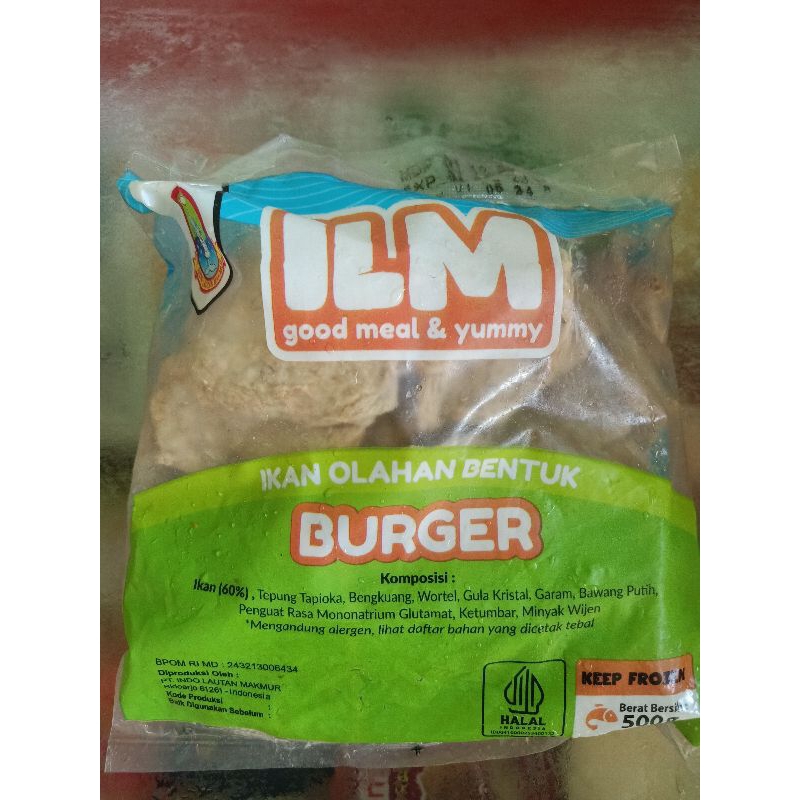 

[DIJAMIN FRESH] ILM BURGER 500gr / Frozenfoods Murah