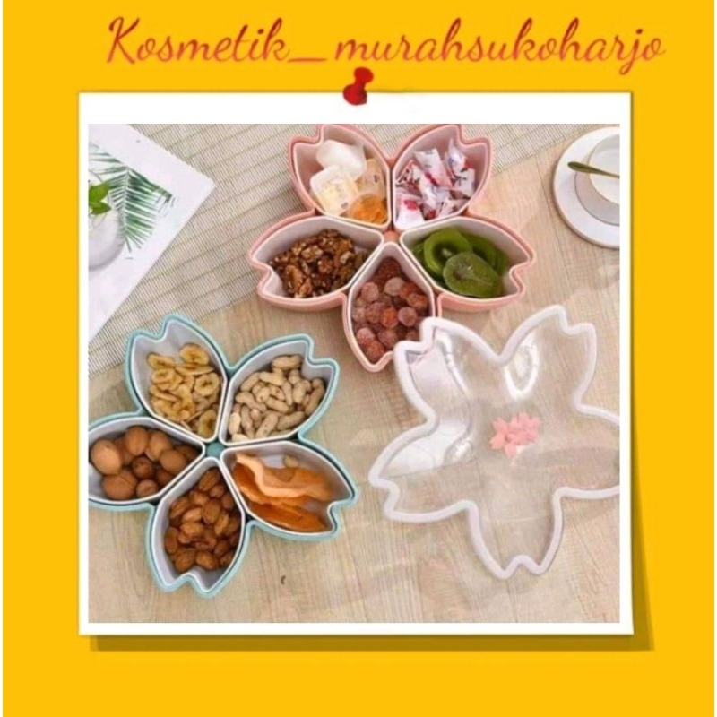 Tempat Snack Bunga/Toples Candy Bunga