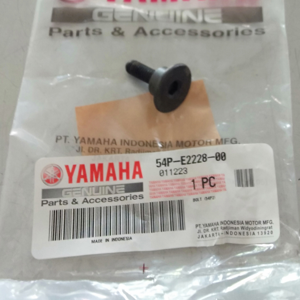 BOLT (54P2) / BAUT LIDAH KARET TENSIONER ATAS - MIO J / MIO GT / SOUL GT 115 / SOUL GT 125 / FINO FI