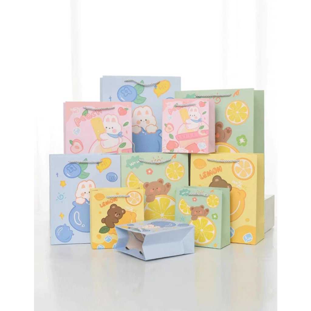 

PAPERBAG BEAR FUNNY| TAS LUCU| SOUVENIR BAG| GIFT BAG PB65