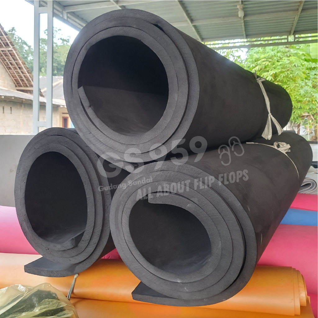SPON ATI / BUSA ATI TEBAL 4 CM BENTUK LEMBARAN BESAR WARNA HITAM