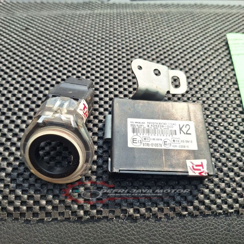 ecu immobilizer fortuner diesel original