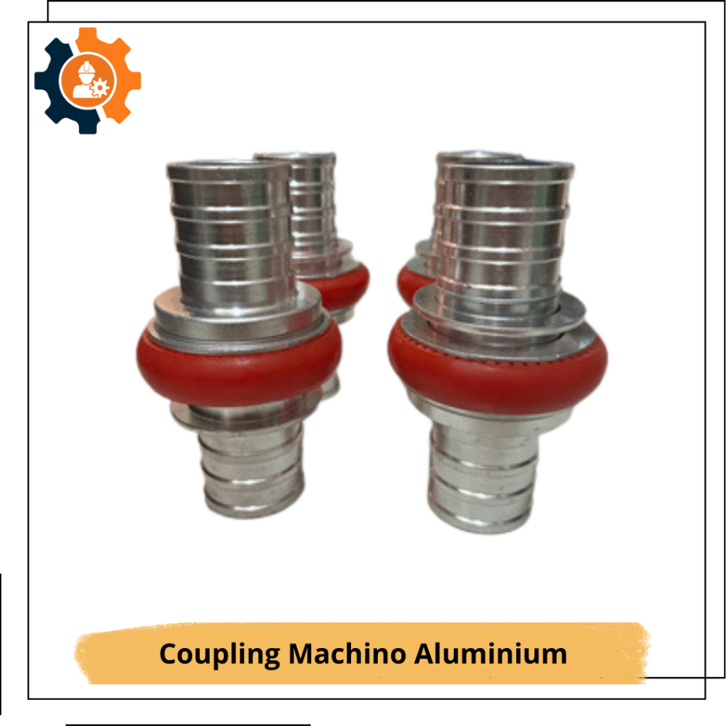 Coupling Machino Aluminium 2,5” - Kopling Selang Pemadam Machino Aluminium - Coupling Penyambung Sel