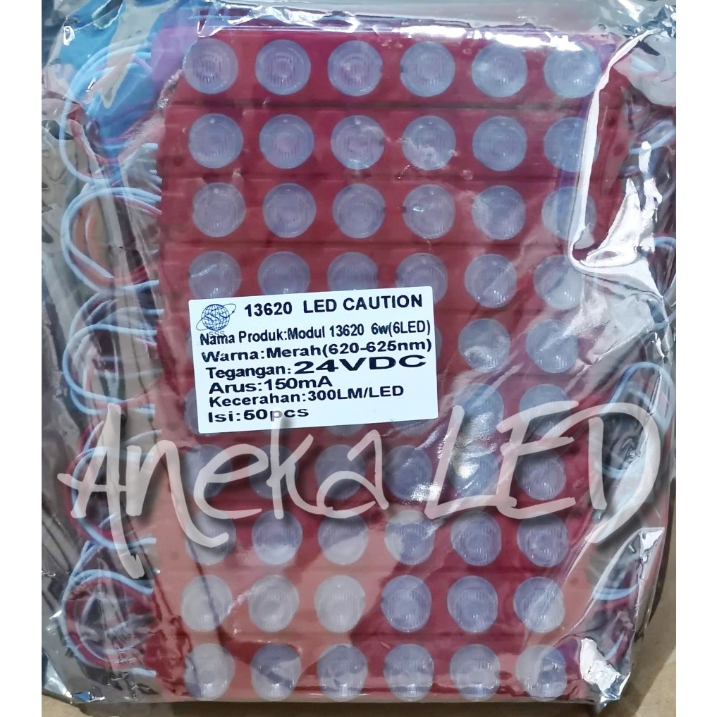 Modul 3030 6 LED Tipe 13620 12V-24V (isi 100 pcs)