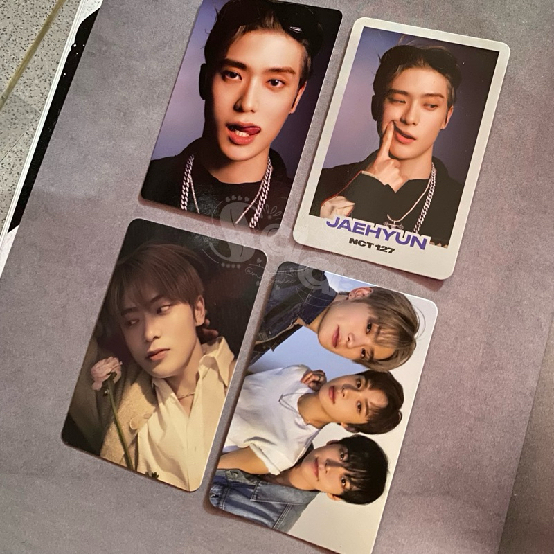 OFFICIAL PHOTOCARD JAEHYUN MELET JAEHYUN TUSBIR 2BADDIES  NCT