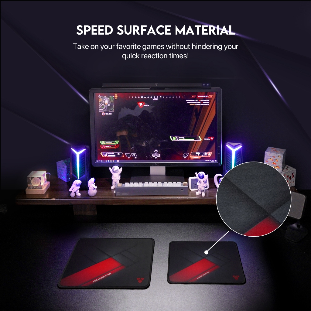 Fantech Mousepad Gaming MP25 Berkualitas [ORI] Speed Edition Image 3