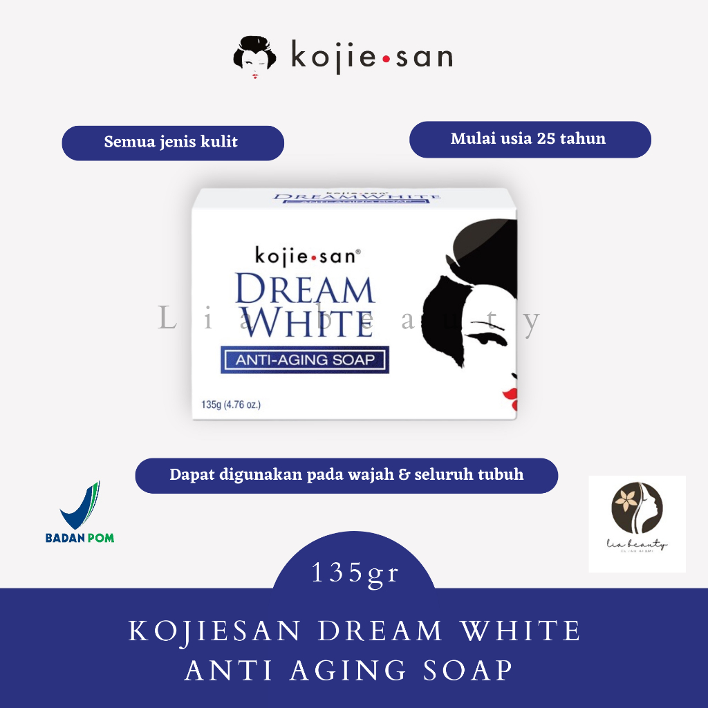 KOJIE SAN Dreamwhite Soap 135g