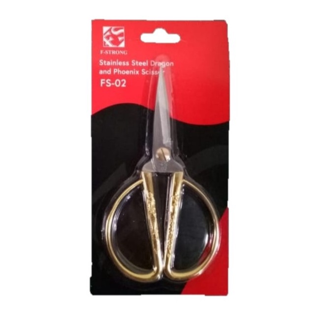 

Hemat Gunting Kodok Emas FS 02 Stainless Steel / Gunting Kertas Kain