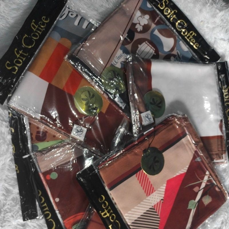 Hijab Segi Empat Aysila Scarf Limited Edition Soft Coffee Series