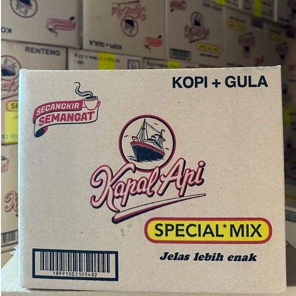 

Kapal api special mix 1dus isi 12 renceng