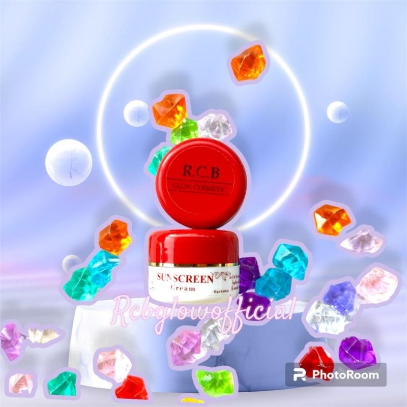 sunscreen Rcb glow cosmetic