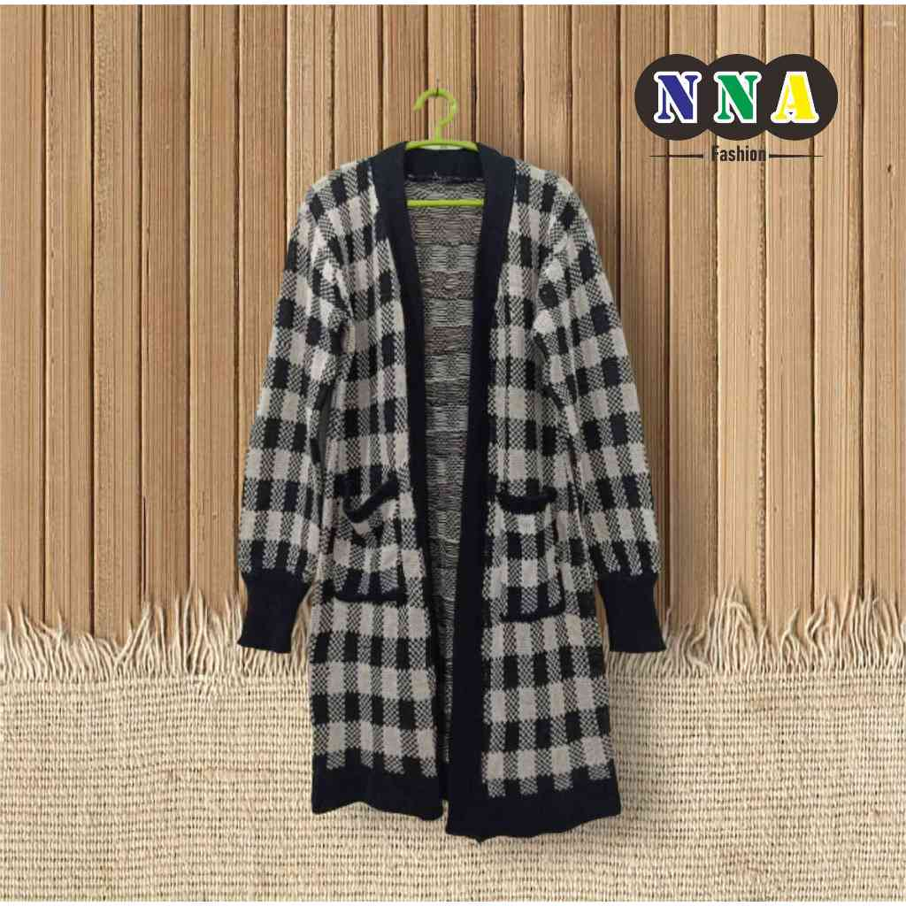 cardigan rajut panjang outer wanita premium outer rajut