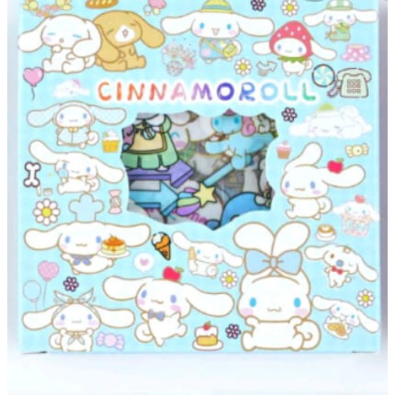 

Small Sticker Premium Aesthetic bermotif kartun Sanrio Cinnamoroll yang cute