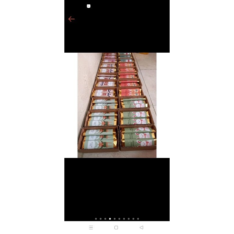 

hampers natal murah coklat natal isi 10