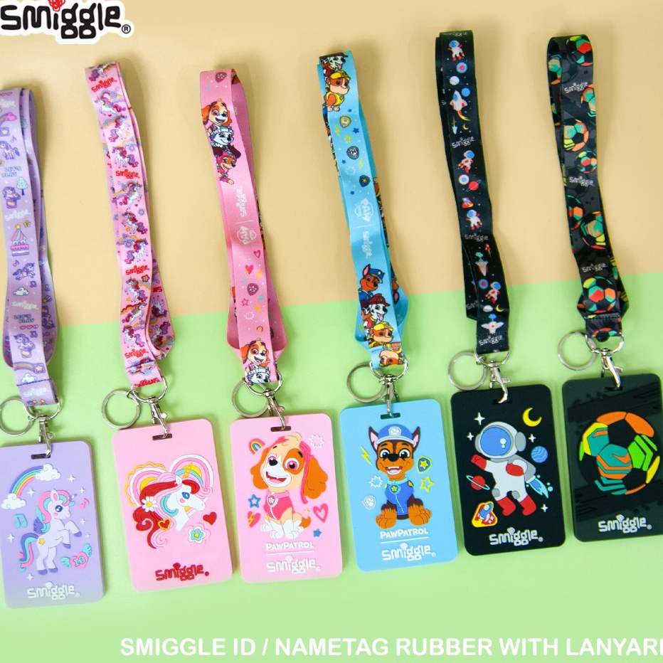 

Promo SMIGGLE ID/ NAMETAG RUBBER WITH LANYARD 443172