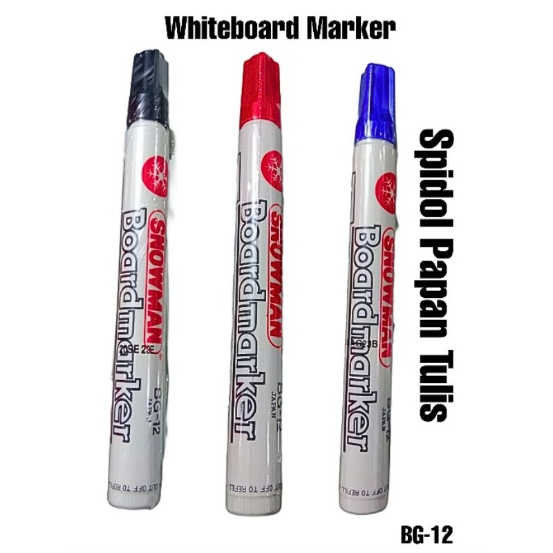 

Board Marker / Spidol Papan Tulis Snowman BG-12