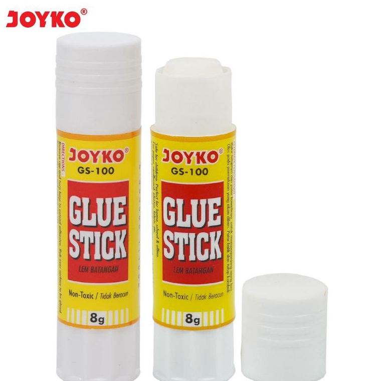 

Murah Lem Stik/Glue Stick Joyko GS-100/8grm ( 1pak/24pcs )