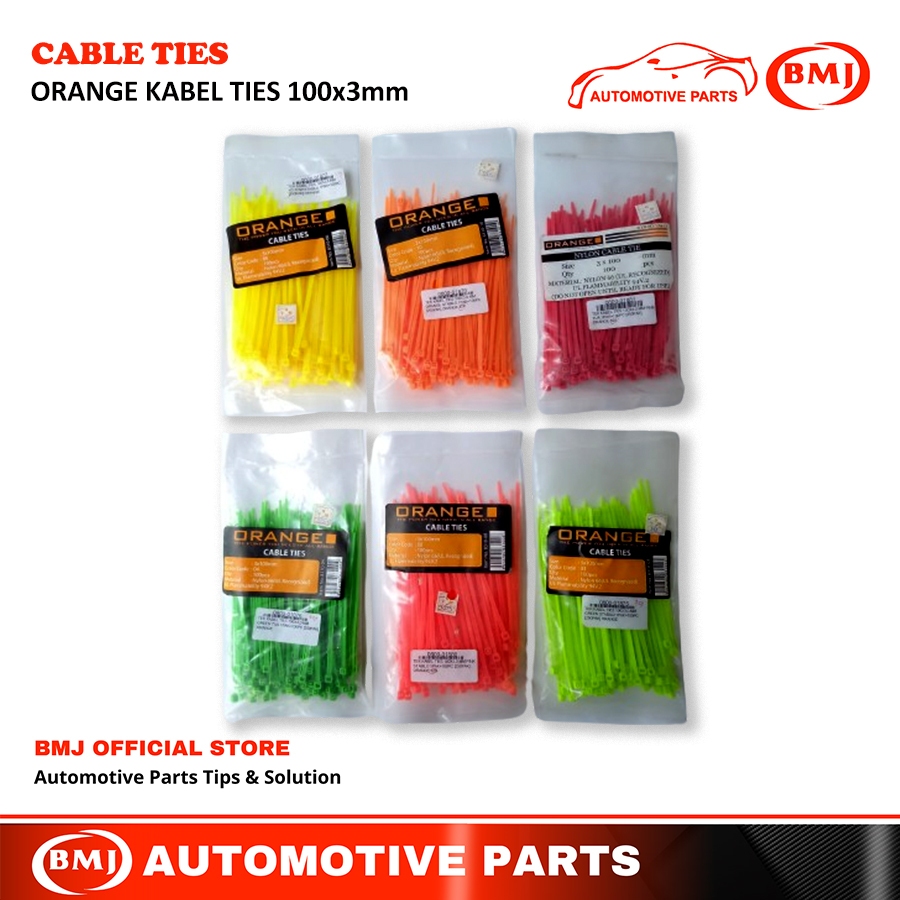 

Kabel Ties 100x3mm 100Pcs